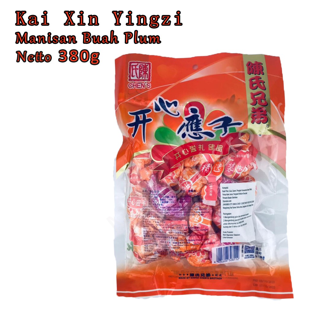 Manisan Buah Plum * Kai Xin Yingzi * Manisan * 380g