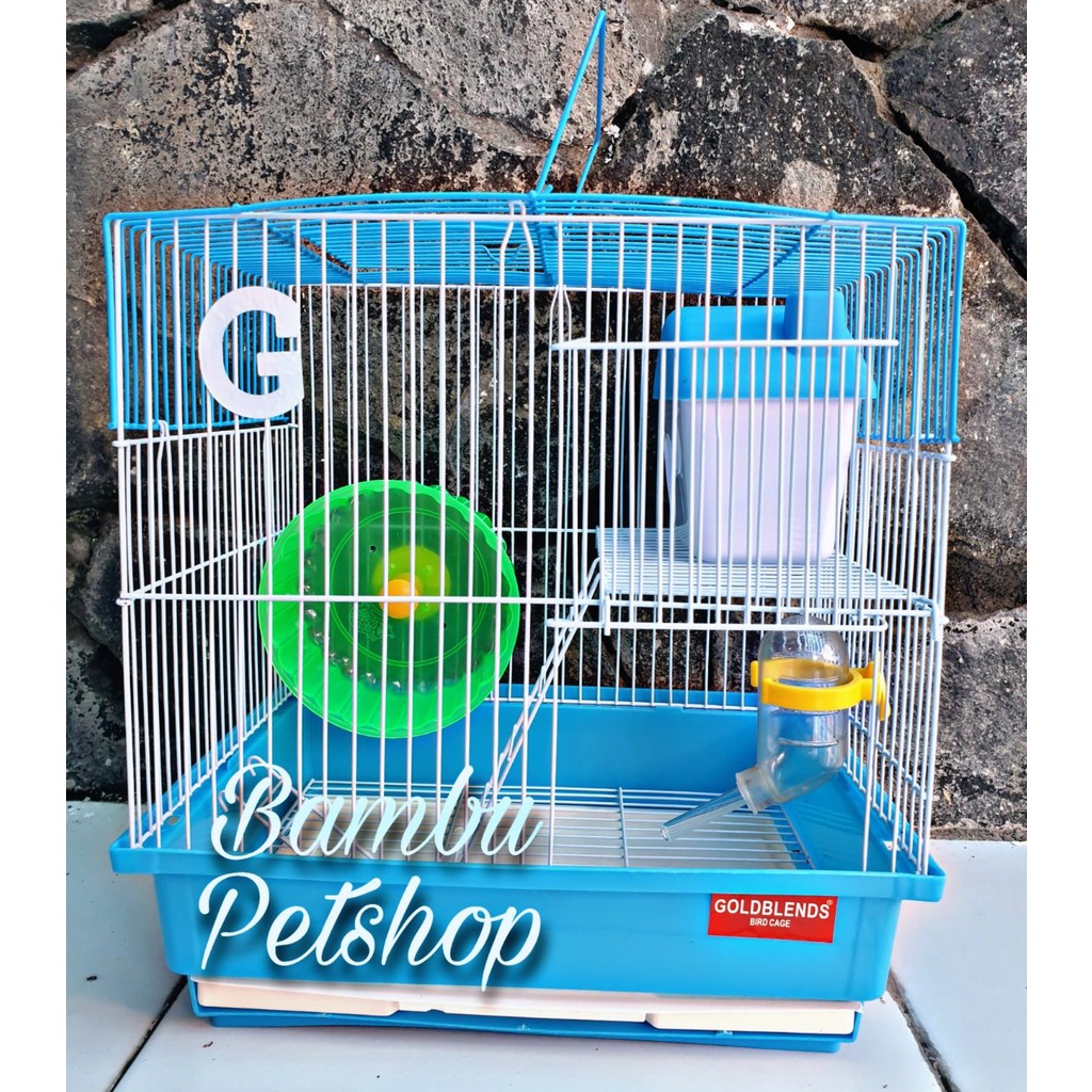 Kandang Hamster Goldblends / Kandang Hamster Import / Kandang Hamster Murah meriah