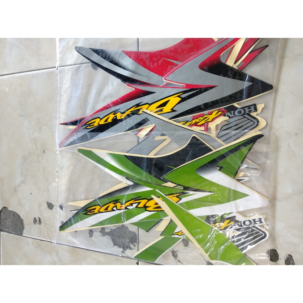 STRIPING ORIGINAL HONDA BLADE 2010-2011