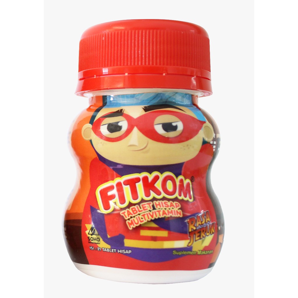 Fitkom 21 Tab Hisap Anak - Multivitamin Anak