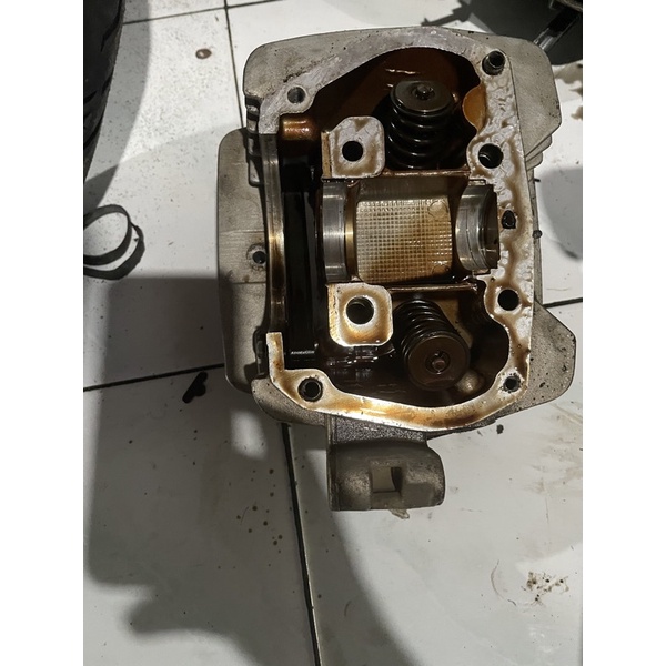 silinder kop tiger isi klep pir tanpa capil