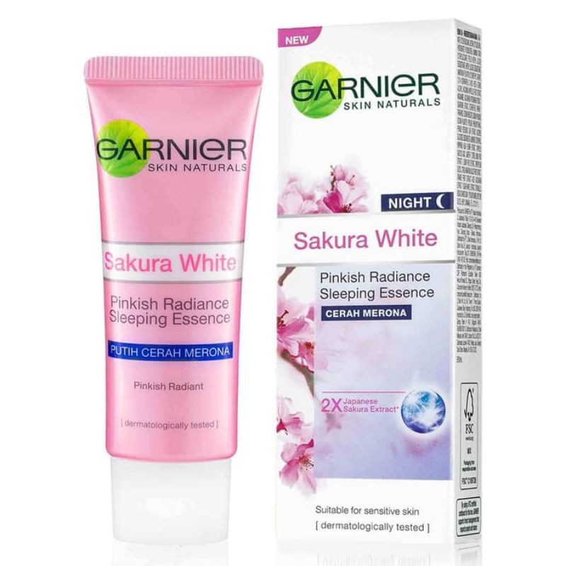 

Garnier Sakura White nigh cream