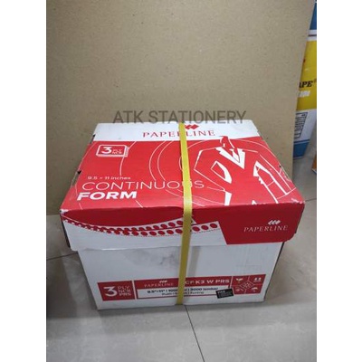 Kertas Continuous Form 3 ply prs 9,5" x 11"