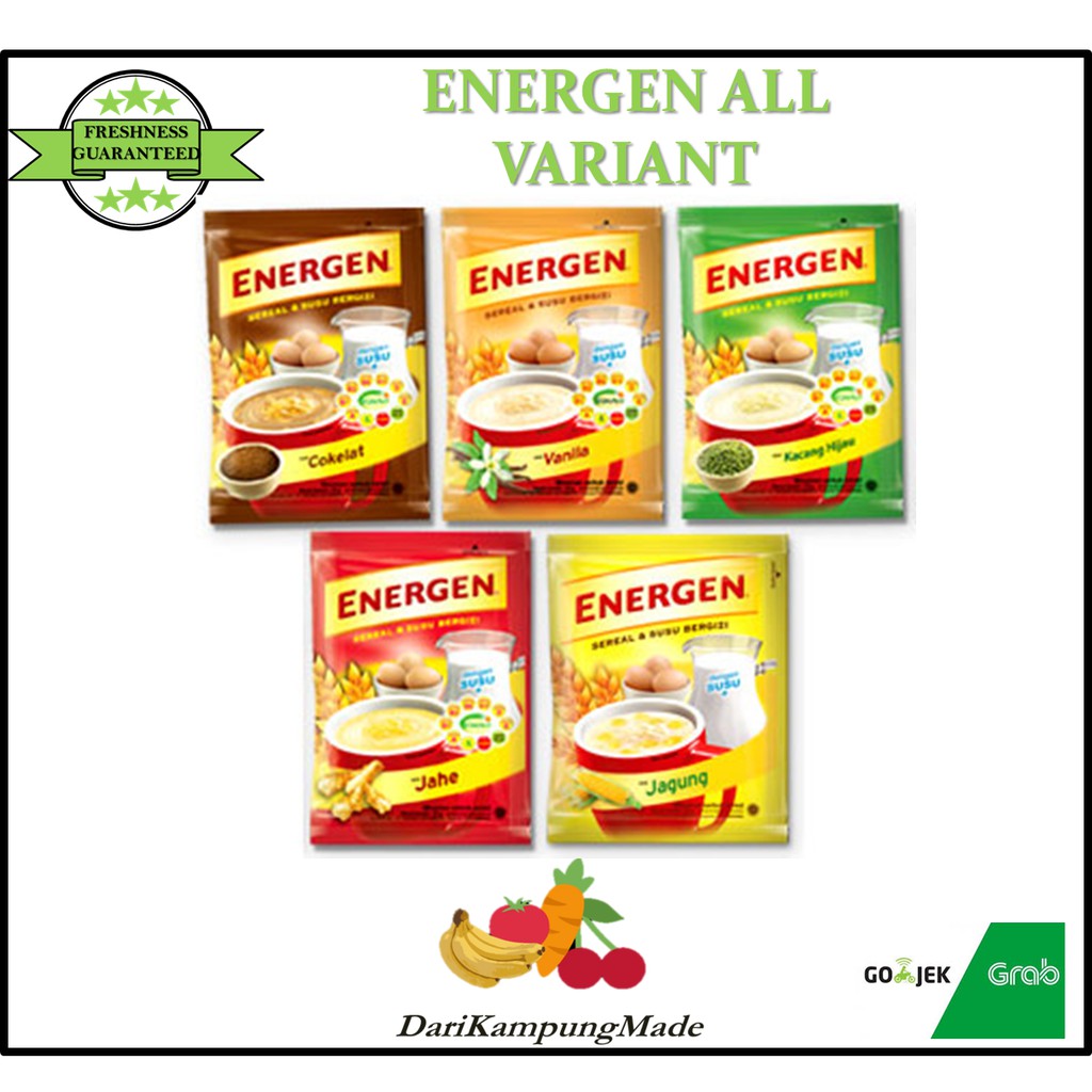 

ENERGEN ALL VARIANT / DIJUAL PER 5PCS