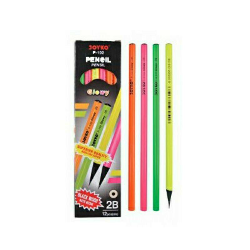 

PENSIL 2B JOYKO P-102 GLOWY ( ECER )