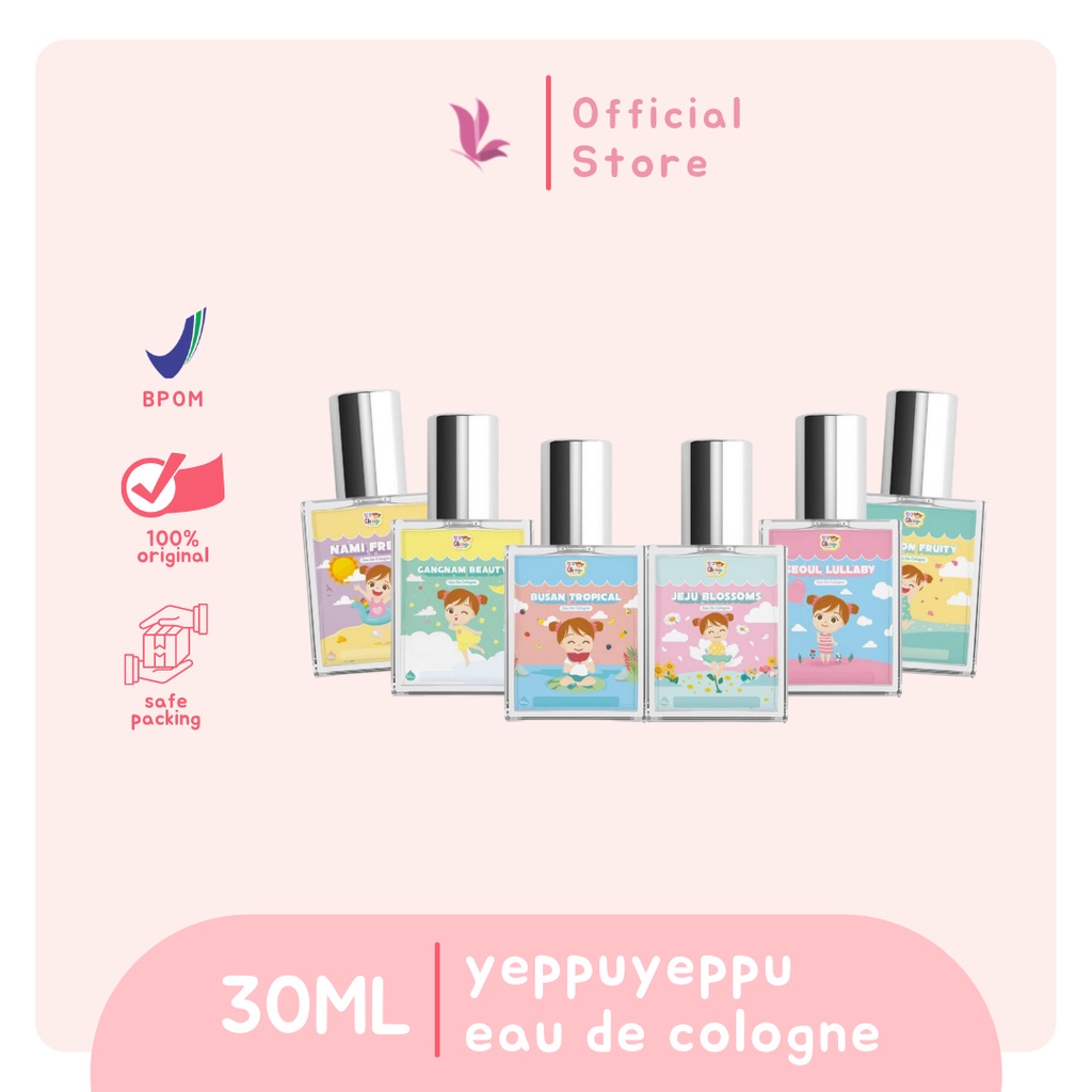 [BPOM][DISTRI.RESMI] Parfum Yeppu 30ML- Yeppu I Eau de parfum yeppuyeppu Eau de cologne yeppuyeppu