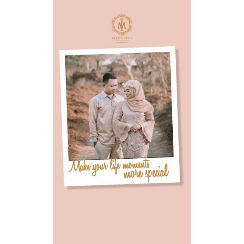 Gaun kebaya // Gaun pesta // Dress wisuda // Dress Mermaid // Couple Lamaran // Kebaya lamaran