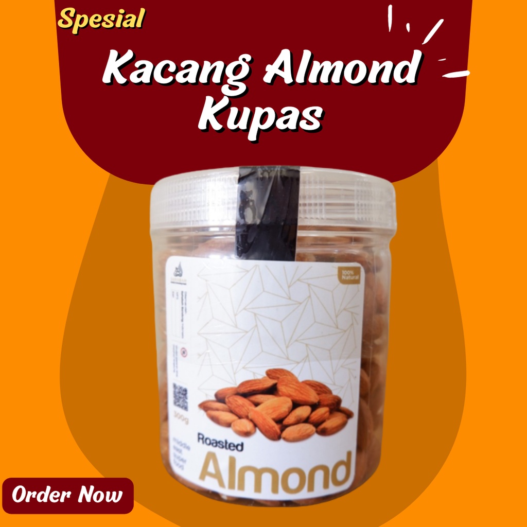 

KACANG ALMOND KUPAS ROASTED