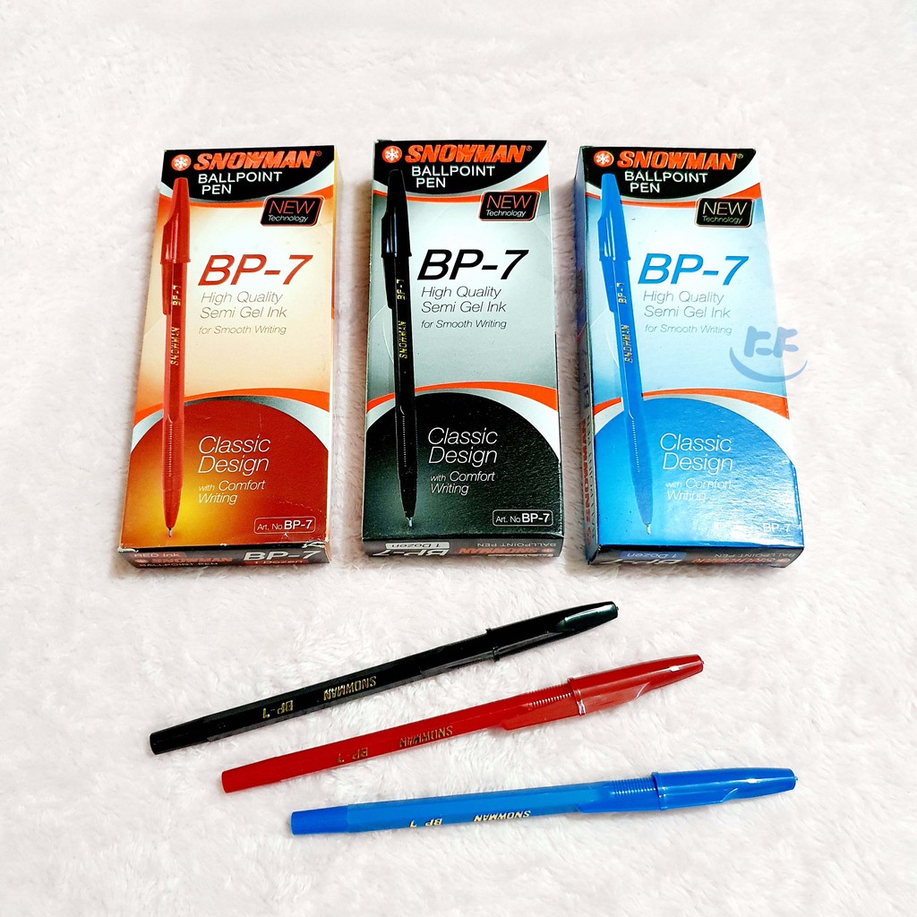 

Pen Ballpoint - Snowman BP-7