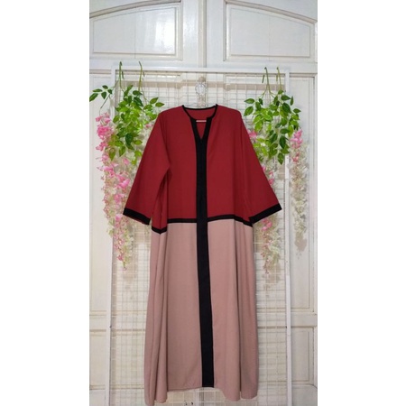 Dress Abaya Gamis Arab Turki Import Kekinian