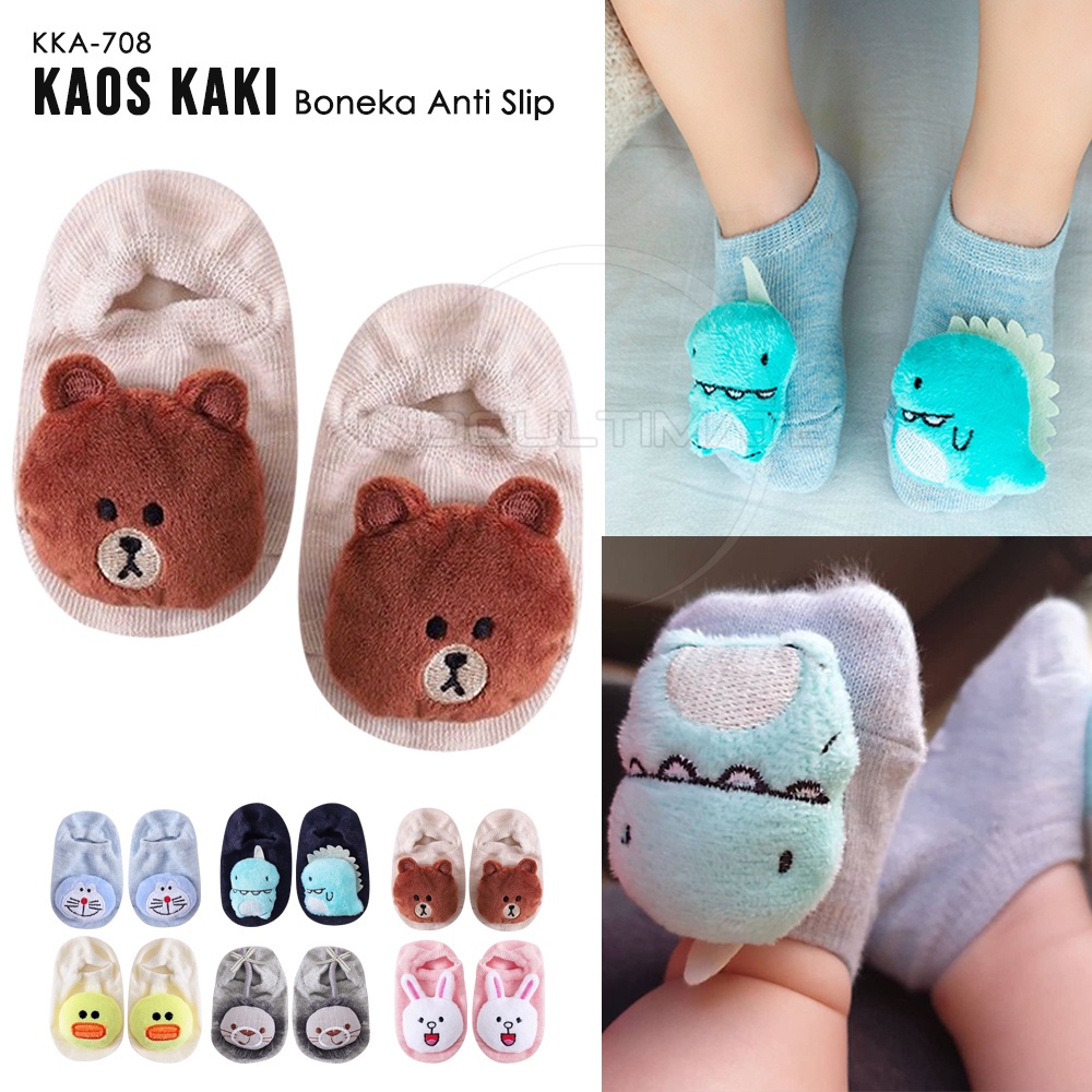 KKA-708 Kaos Kaki Bayi Karakter 0-1 Tahun Alas Kaki Anak Bayi Balita Baru Lahir Pelindung kaki Bayi Laki-laki Perempuan baby Socks Baby Sock Kaos Kaki Karakter Kaos kaki anak bayi balita