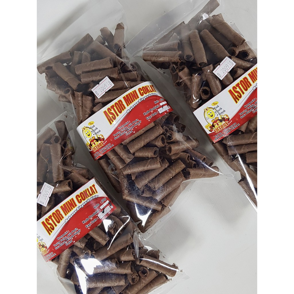 

Victory Snack - Camilan Astor Mini Coklat murah isi 200 gr