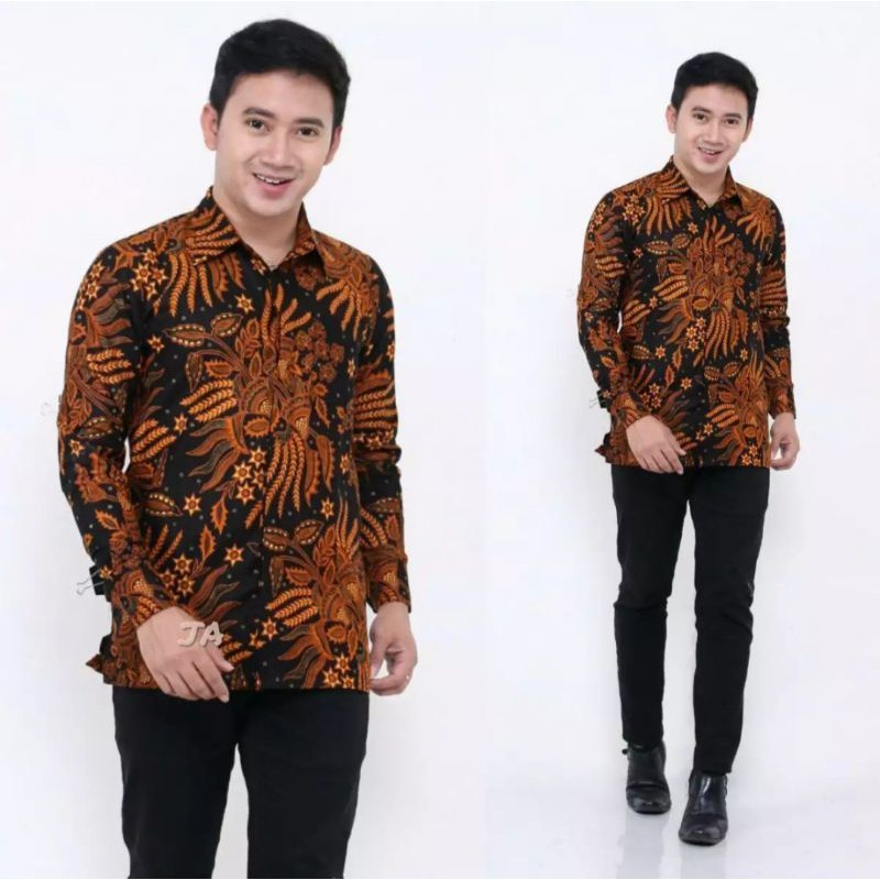 Batik Pria - Lengan Panjang - Batik Hem - Batik tangan panjang