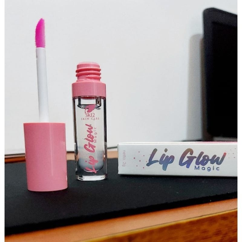 LIP GLOW MAGIC SR12 ORIGINAL BPOM PERONA BIBIR GLOWING LIP OIL