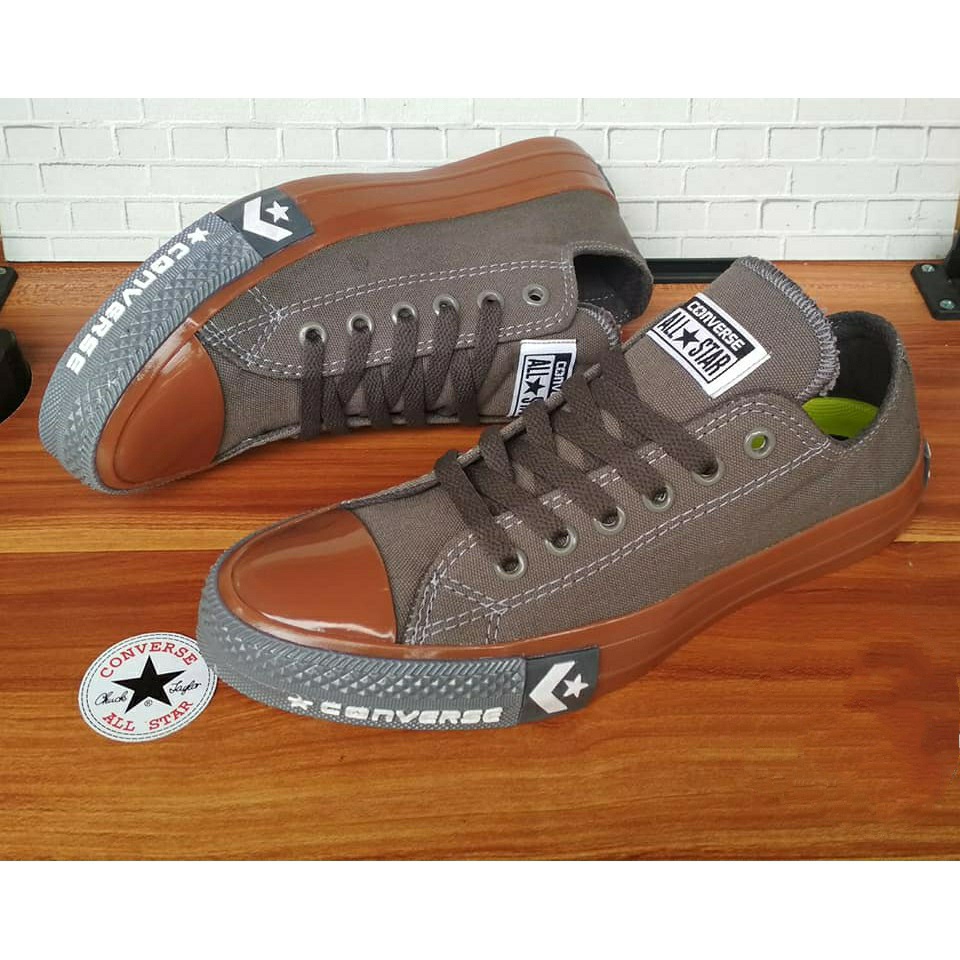 Sepatu Sneakers Allstar Sepatu Pria Canvas Terbaru Official Store Distro abu-abu Terbaru 2023