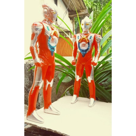 MAINAN ANAK ROBOT ULTRAMAN X CRISTAL LAMPU DAN SUARA
