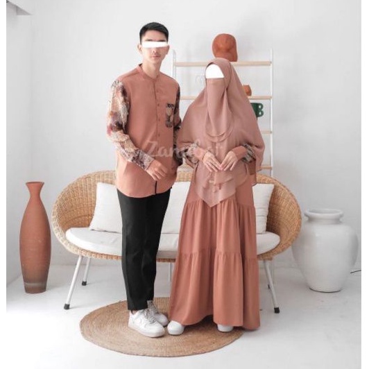 Zanel Vintage (Couple Series) by Zanuba| Gamis & Kemeja Koko
