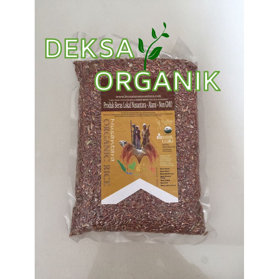 

Beras Merah Organik / Red Rice / Beras Organik