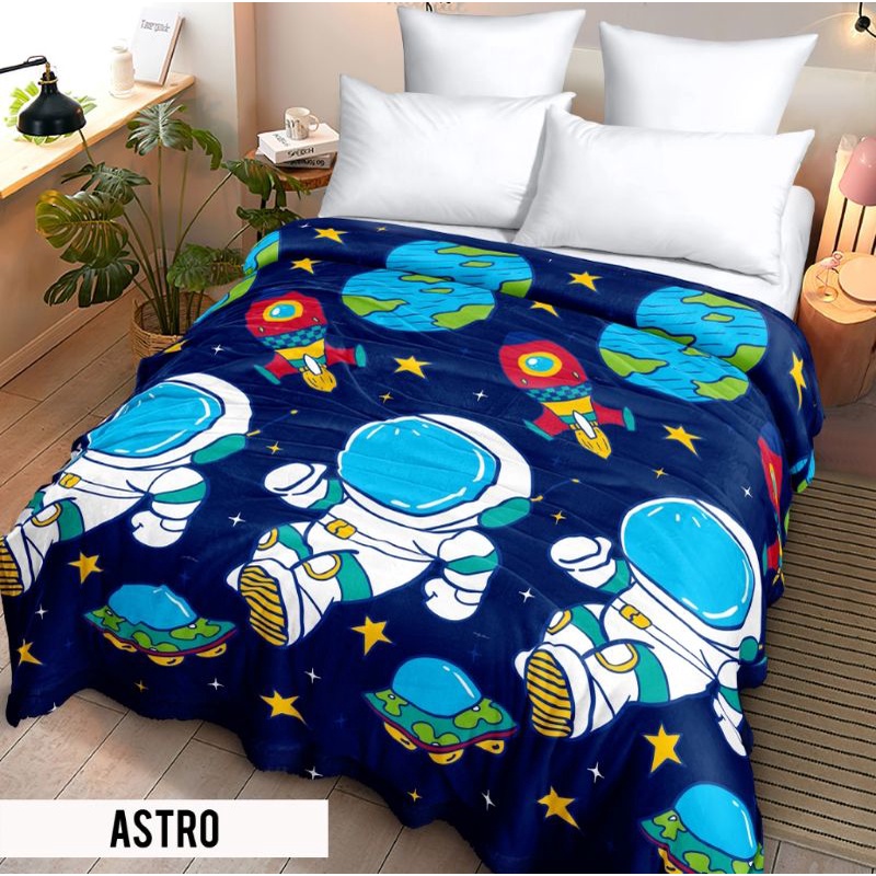 lady rose selimut halus - ASTRO