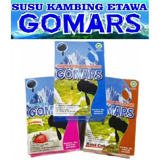 Gomars Susu Kambing Etawa Susu Bubuk Gomars Ettawa Full Cream Original Shopee Indonesia