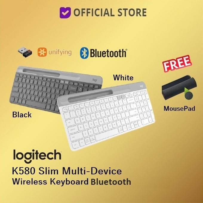 Logitech K580 Slim Multi Device Wireless Bluetooth Keyboard K 580