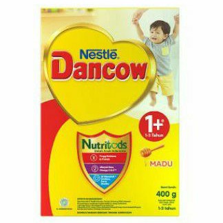 Dancow 1+ plus susu bayi 1-3 tahun VANILA / MADU 350gr