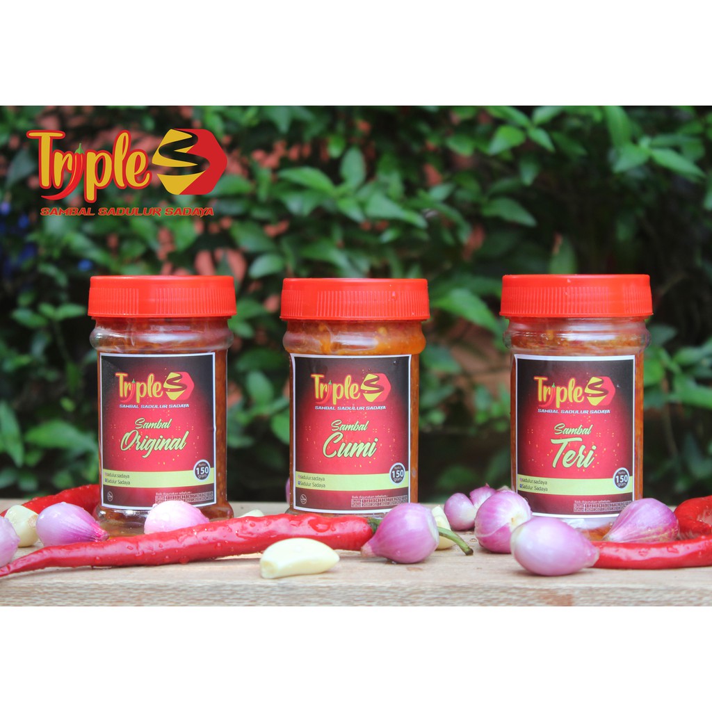 

Paket Hemat Sambal Triple S (Ori,Teri,Cumi)