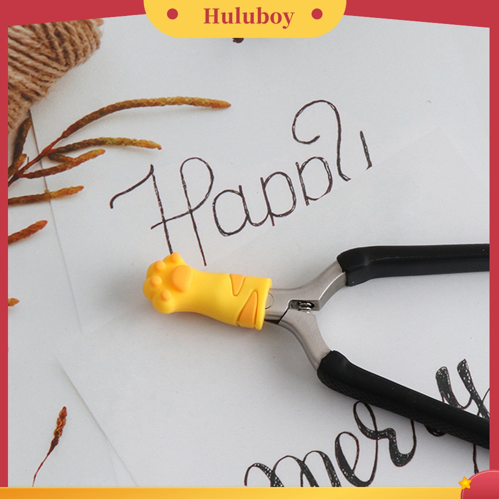 Huluboy Huluboy♡ 2pcs Cover Pelindung Gunting Kuku / Kutikula Untuk Manicure