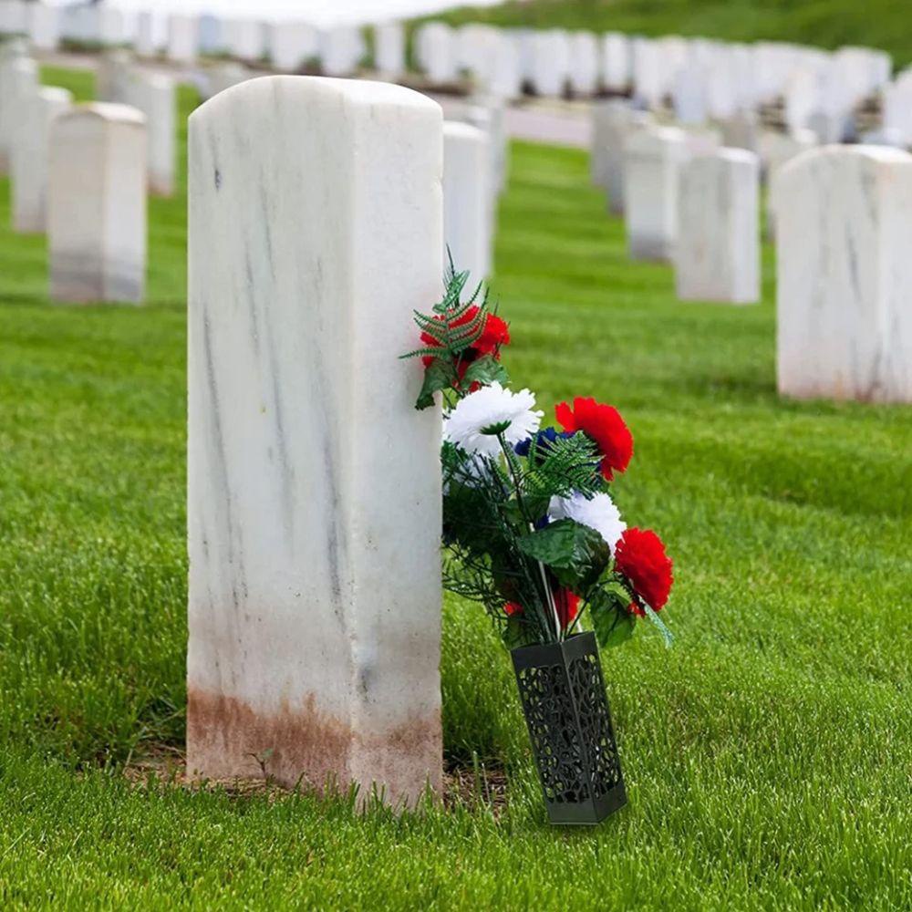 Top Flower Holder Cemetery Vas Halaman Outdoor