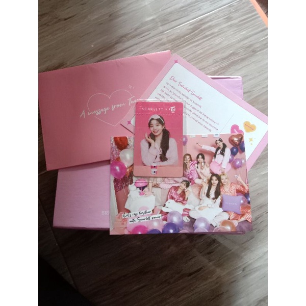[SET -- PHOTOCARD/PC] TWICE x SCARLETT Limited Edition || Dahyun