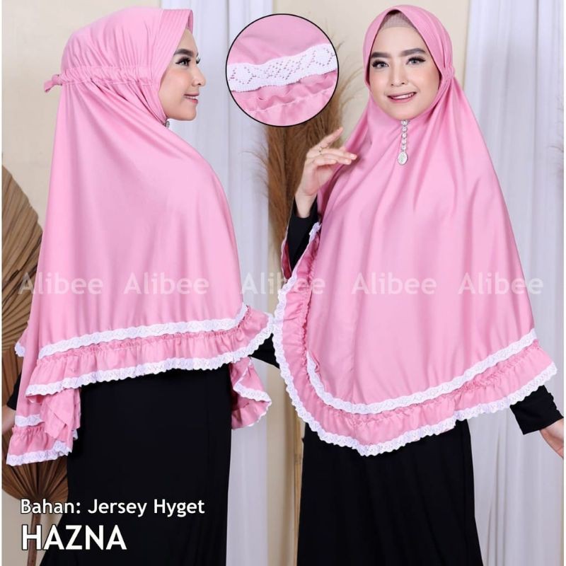 Medan Termurah New Cantik Hijab Soft Jumbo/Jilbab Jersey Hyget Hazna 2 Rempel