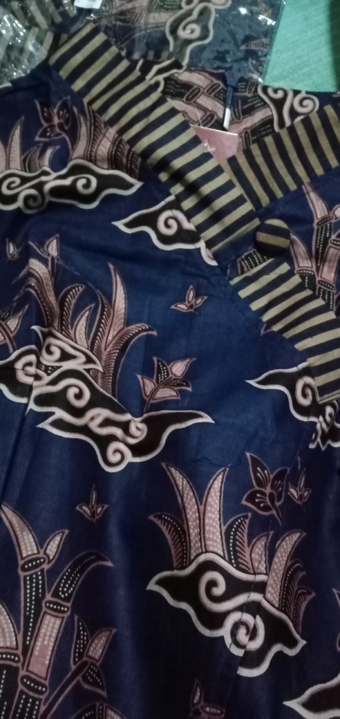 Couple Batik Blouse Wanita Kemeja Pria S-m-l-xl-xxl-3l-4l-5l  Batik Dua Putri Collection