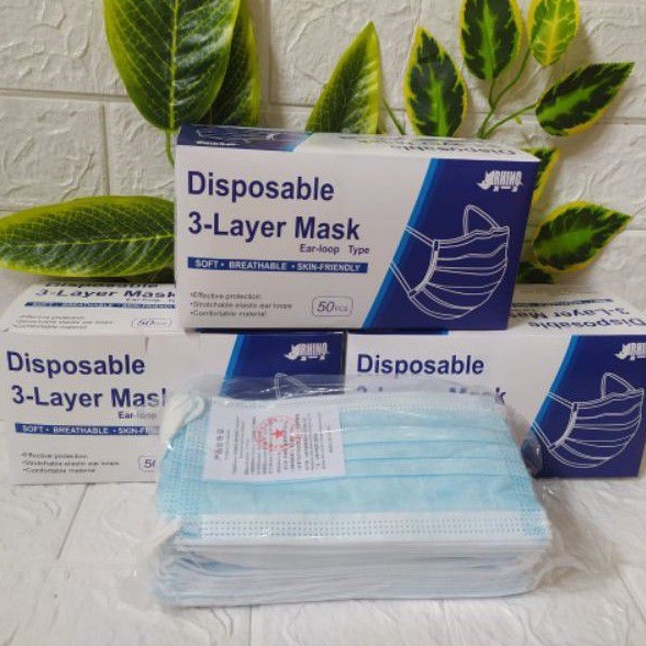 MASKER 3PLY TERLARIS