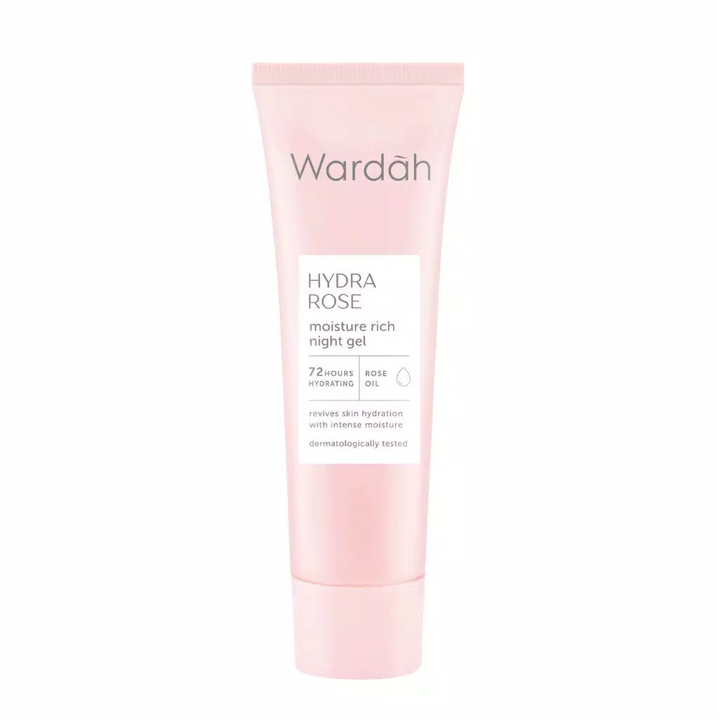 WARDAH HYDRA ROSE RICH NIGHT GEL 17 ML