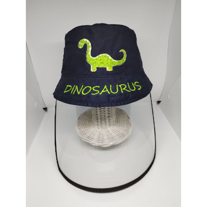 topi anak anti corona bucket hat anak topi bayi anti corona topi faceshield-48