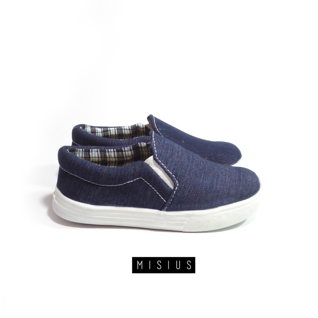 Misius sepatu anak usia 1 2 3 4 5 6 tahun JEANS DENIM THOMAS