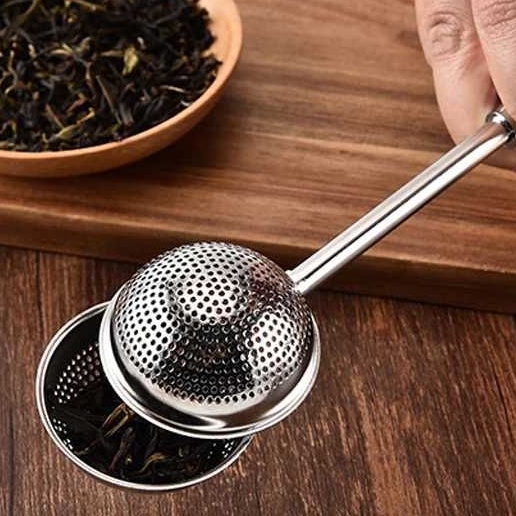 BalmyDays Filter Saringan Teh Reusable Tea Infuser Strainer 50mm