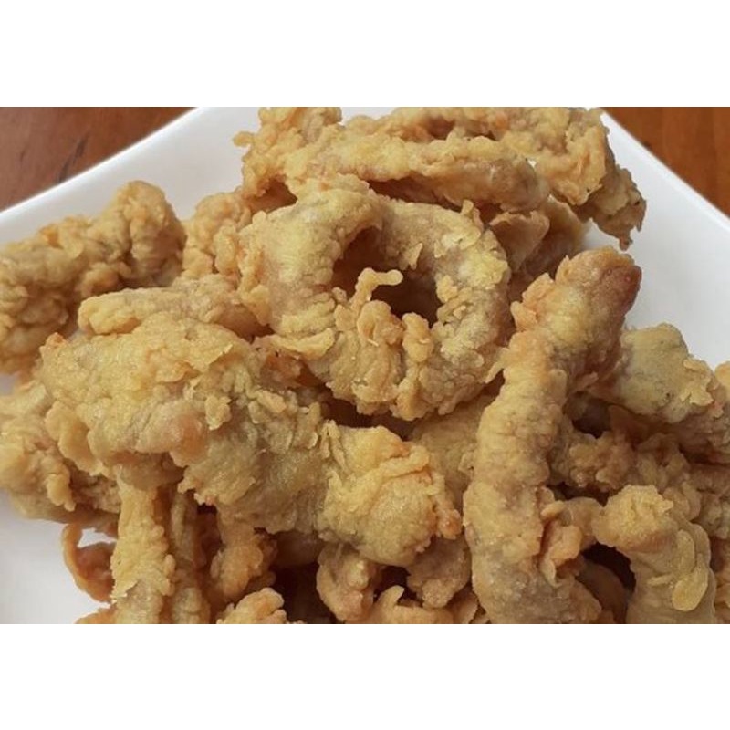 

USUS AYAM KRISPI ASLI BANDUNG DENGAN BANYAK VARIAN RASA KEMASAN 250 GRAM