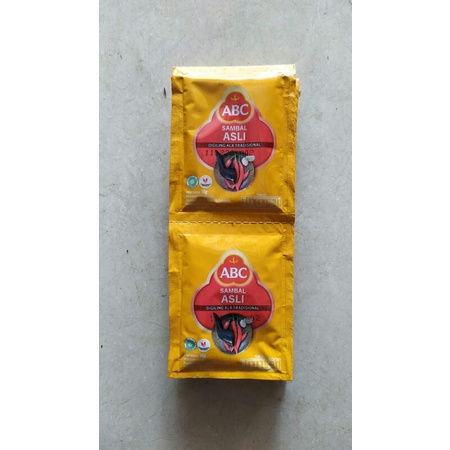 

Caos ABC Sachet 18g (1 renceng isi 10pcs)
