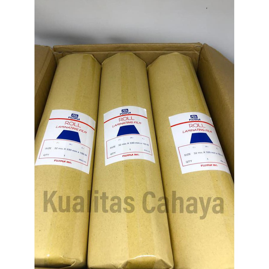 

PLASTIK LAMINATING ROLL FUJIPLA GLOSSY KODE 133