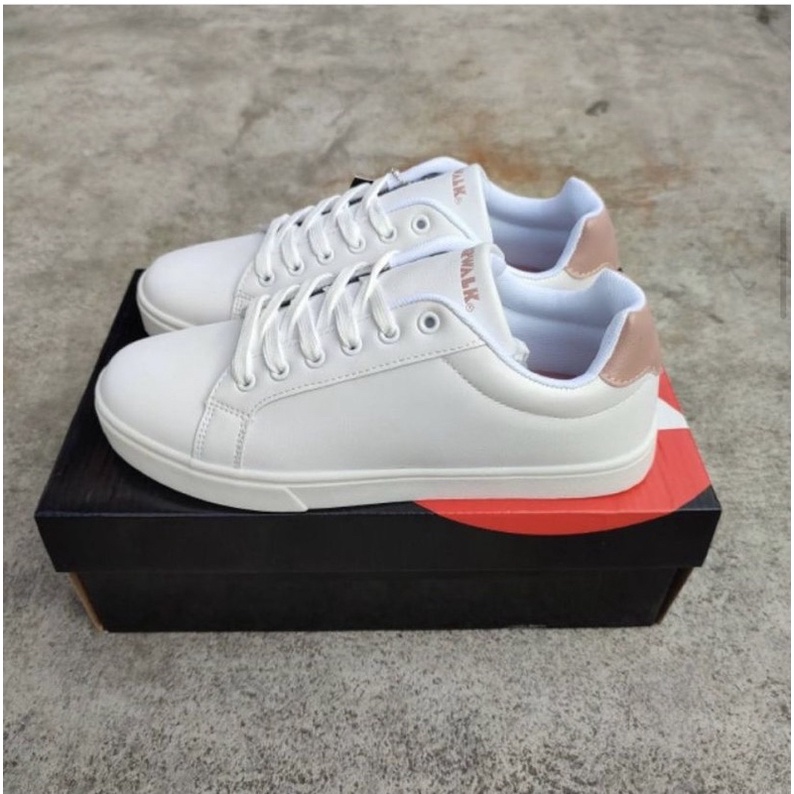 DISKON 50% ORIGINAL STORE SEPATU CASUAL WANITA WARNA PUTIH AIRWALK GIRENE WHITE 37