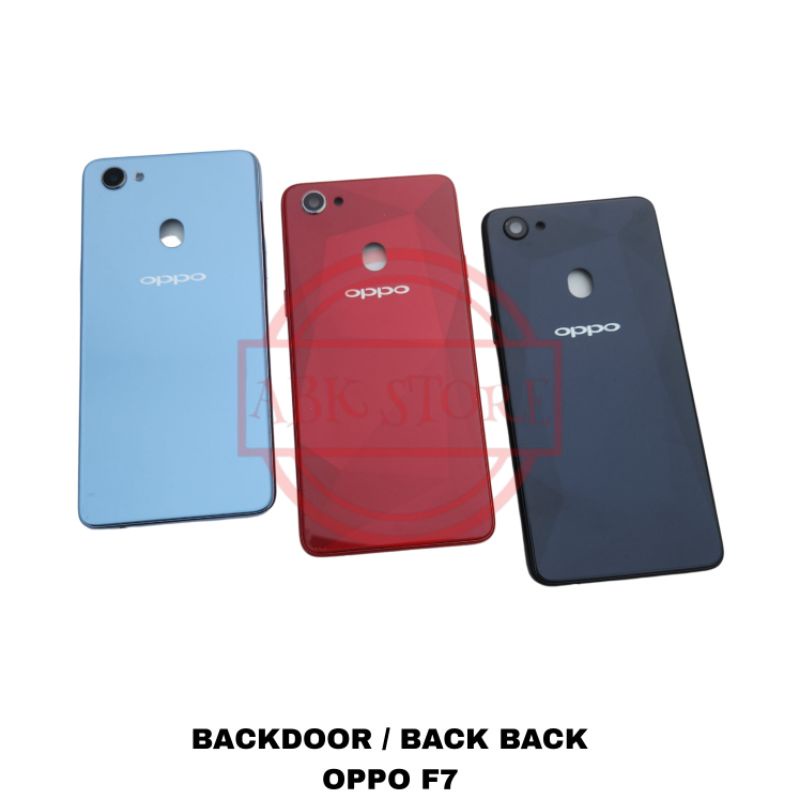 TUTUP BELAKANG BACKDOOR BACKCOVER BACK CASING OPPO F7 HOUSING ORIGINAL