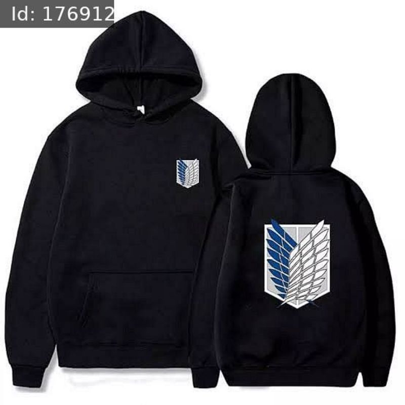 Sweeter Jaket Hoodie Pria/Wanita Ramaja Attack on titan / Sweeter AOT