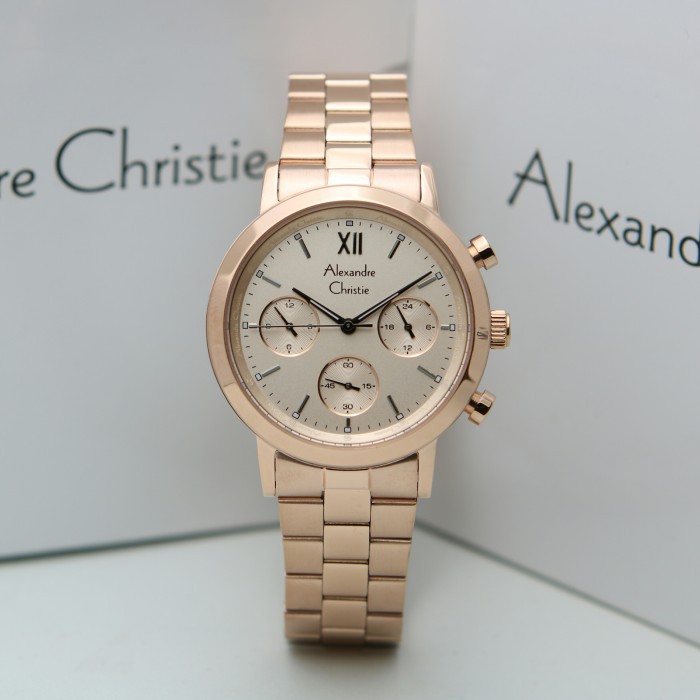 ORIGINAL Jam Tangan Wanita Alexandre Christie AC 2901 / AC2901 / 2901 Garansi Resmi 1 Tahun.