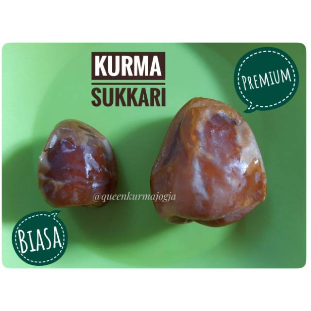 

Kurma Sukari Premium 250 gram