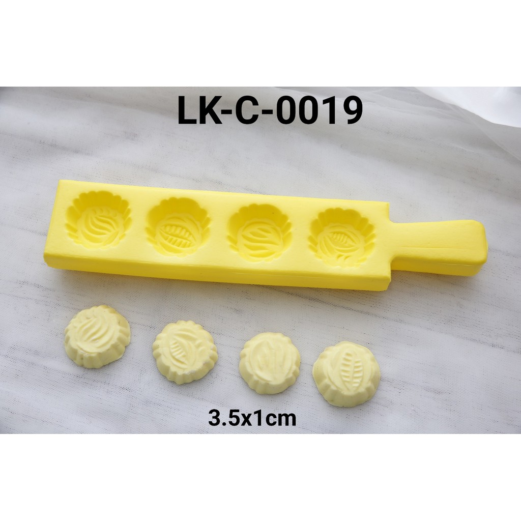 LK-C-0019 Cetakan kue kering nastar kue satu coklat daun yamama baking