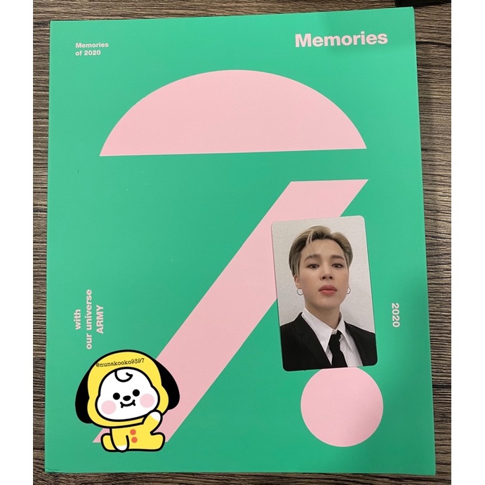 MEMORIES 2020 BTS UNSEALED PHOTOCARD JIMIN