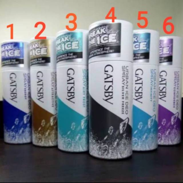 GATSBY URBAN ICE DEO SPRAY (tidak menerima COD dan GO SEND)