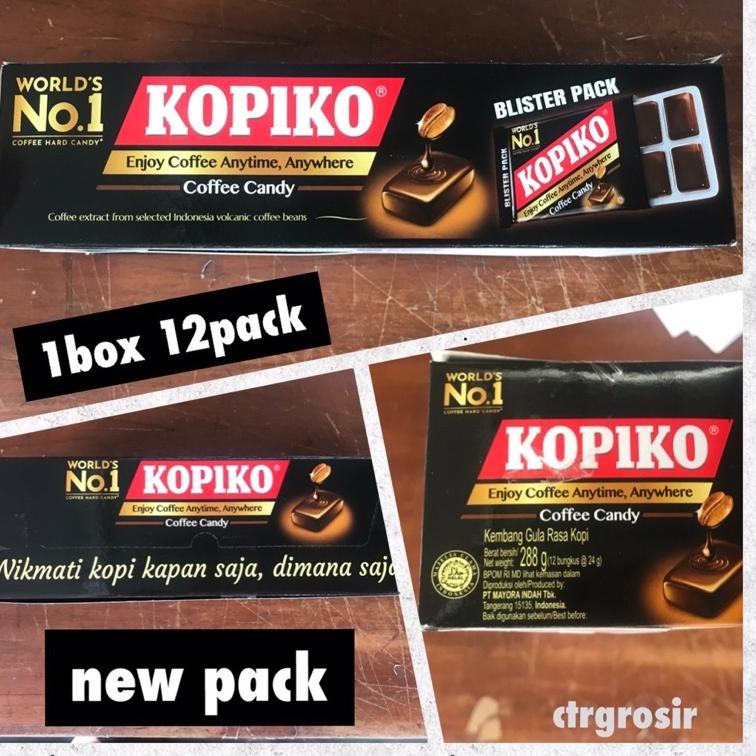 

[PROMO KJC77] Kopiko Coffee Candy Blister Pack (NEW BOX) / kopiko candy kdrama / kopiko candy korean drama Best Seller