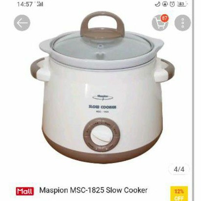 SLOW COOKER MASPION